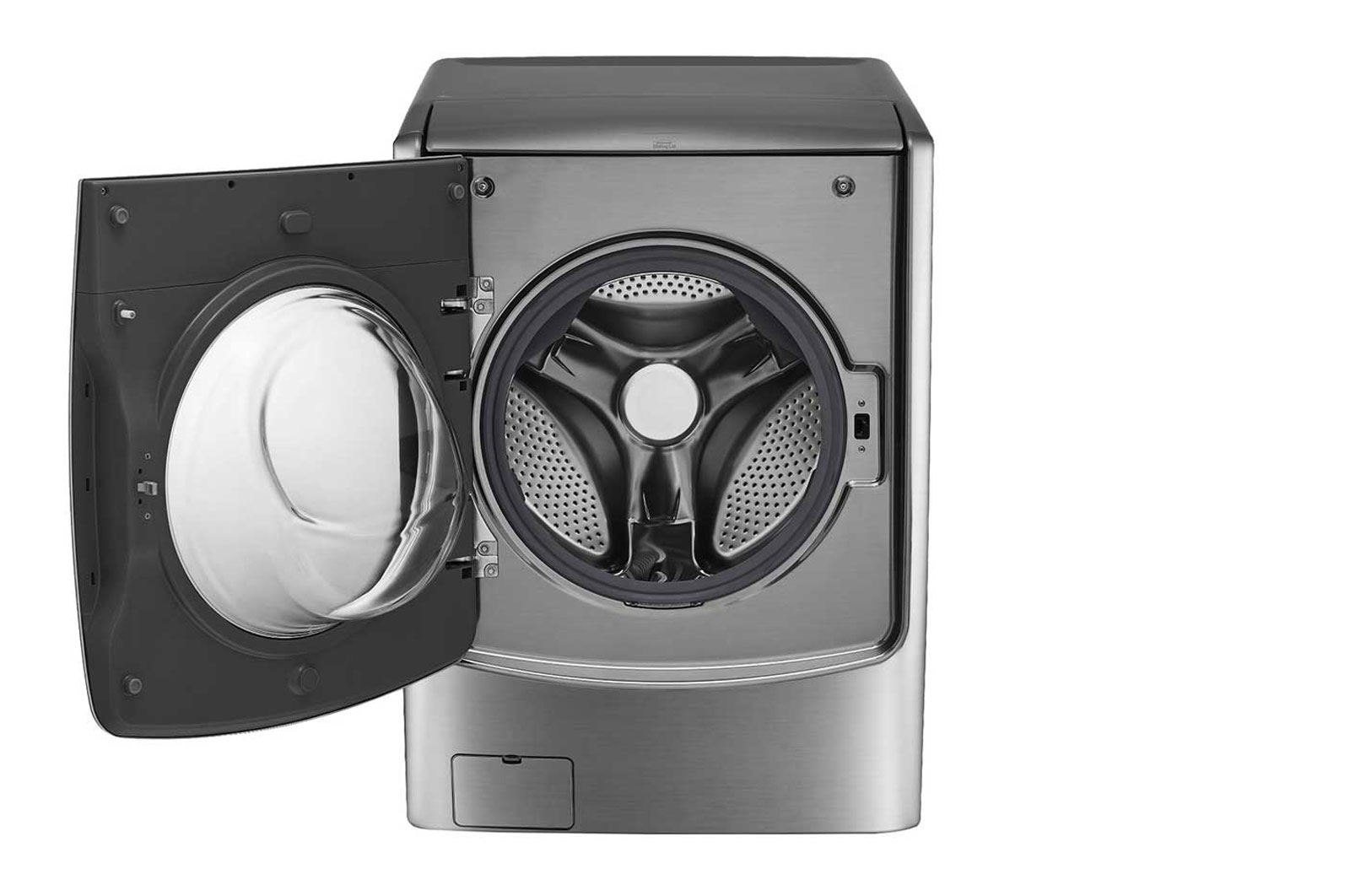 LG Mesin Cuci LG 21kg wash, Front Loading dengan TrueSteam™ & TurboWash™ – ThinQ™ dengan WiFi, F2721STWV1