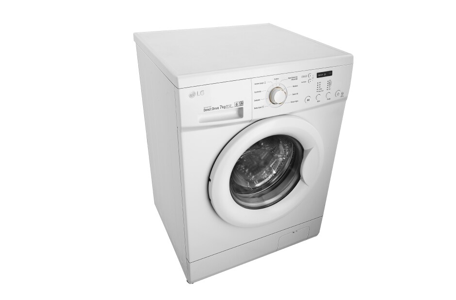 LG Mesin Cuci Front Loading, 7kg – Hemat Listrik dengan Inverter Direct Drive, F8007NMCW