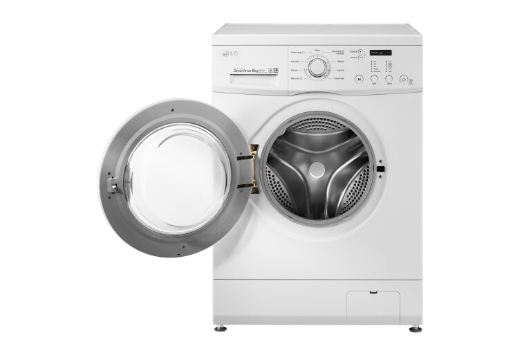 LG Mesin Cuci Front Loading, 8kg – Hemat Listrik dengan Inverter Direct Drive, F8008NMCW