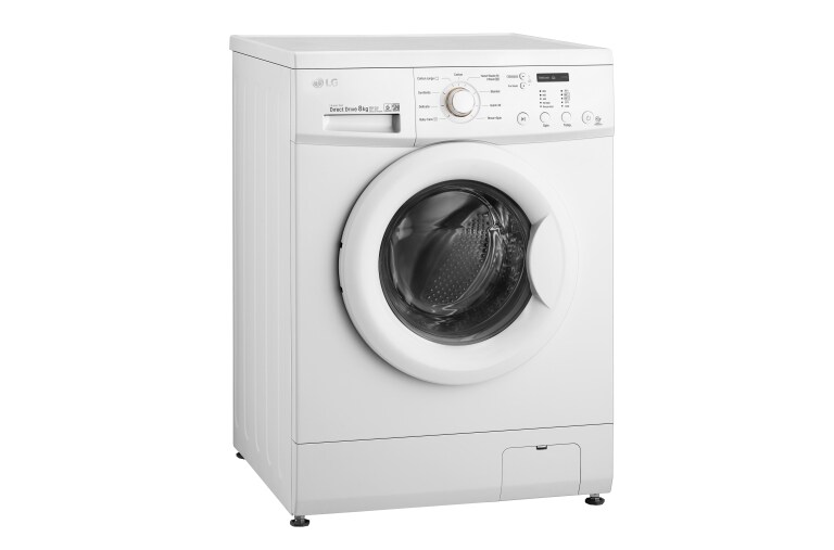 LG Mesin Cuci Front Loading, 8kg – Hemat Listrik dengan Inverter Direct Drive, F8008NMCW
