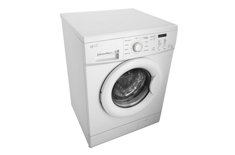 LG Mesin Cuci Front Loading, 8kg – Hemat Listrik dengan Inverter Direct Drive, F8008NMCW