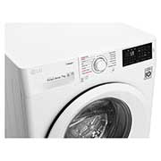 LG Mesin Cuci LG 7kg, Front Loading 6Motion DD dengan Steam - Putih, FC1207S5W
