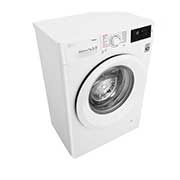LG Mesin Cuci LG 7kg, Front Loading 6Motion DD dengan Steam - Putih, FC1207S5W