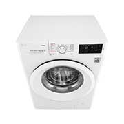 LG Mesin Cuci LG 7kg, Front Loading 6Motion DD dengan Steam - Putih, FC1207S5W