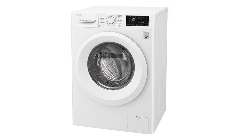 LG Mesin Cuci Front Loading, 8kg – SmartThinQ™ dengan WiFi, FC1208N5W