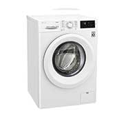 LG Mesin Cuci LG 8.5kg, Front Loading 6Motion DD dengan Smart Diagnosis™ - Putih, FC1285S5W