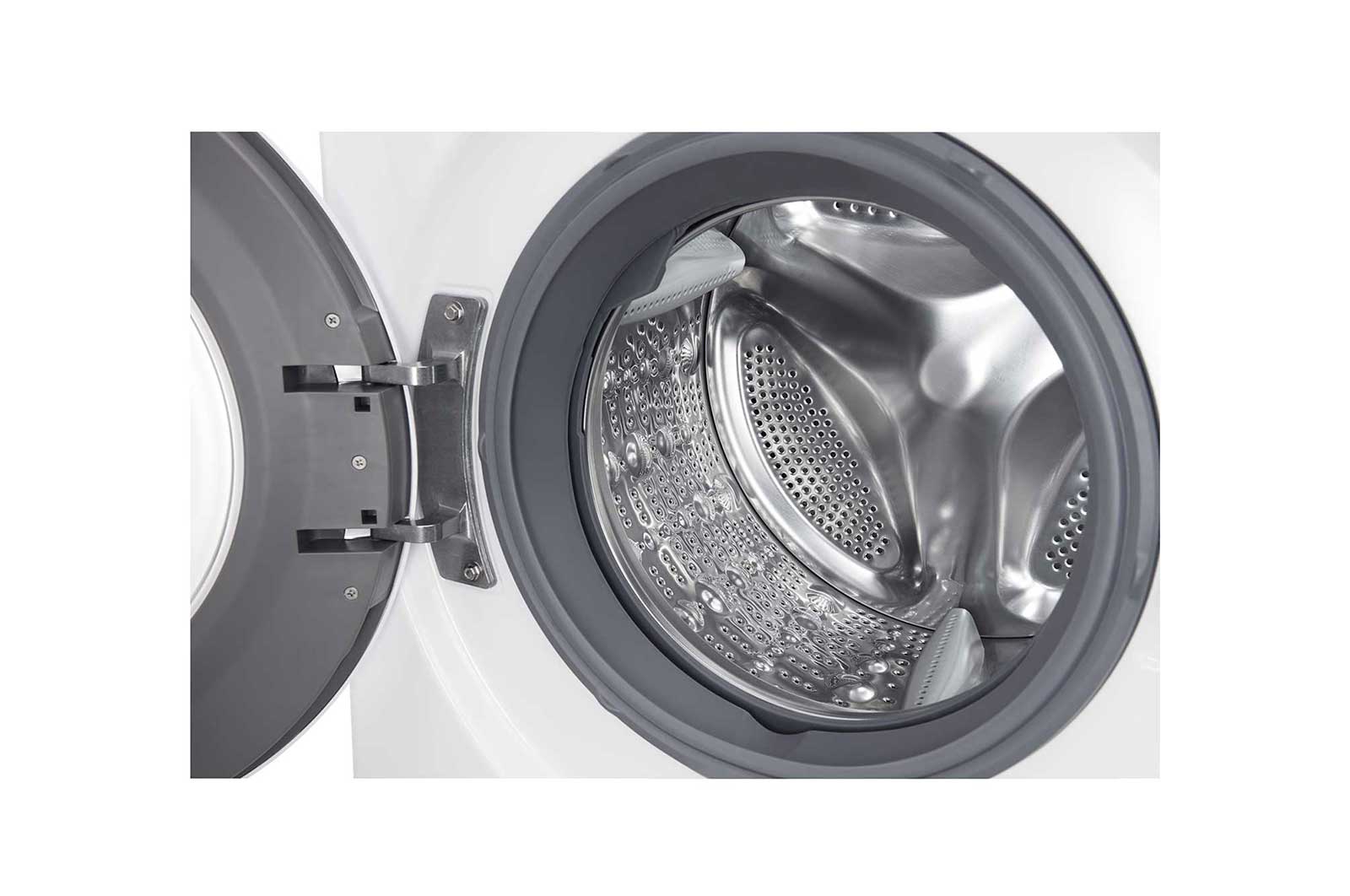 LG Mesin Cuci LG 8.5kg, Front Loading 6Motion DD dengan Smart Diagnosis™ - Putih, FC1285S5W