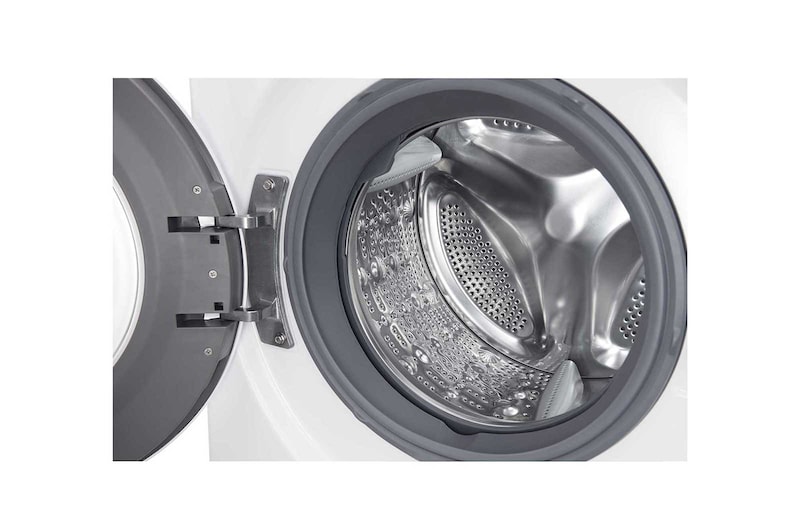 LG Mesin Cuci LG 8.5kg, Front Loading 6Motion DD dengan Smart Diagnosis™ - Putih, FC1285S5W