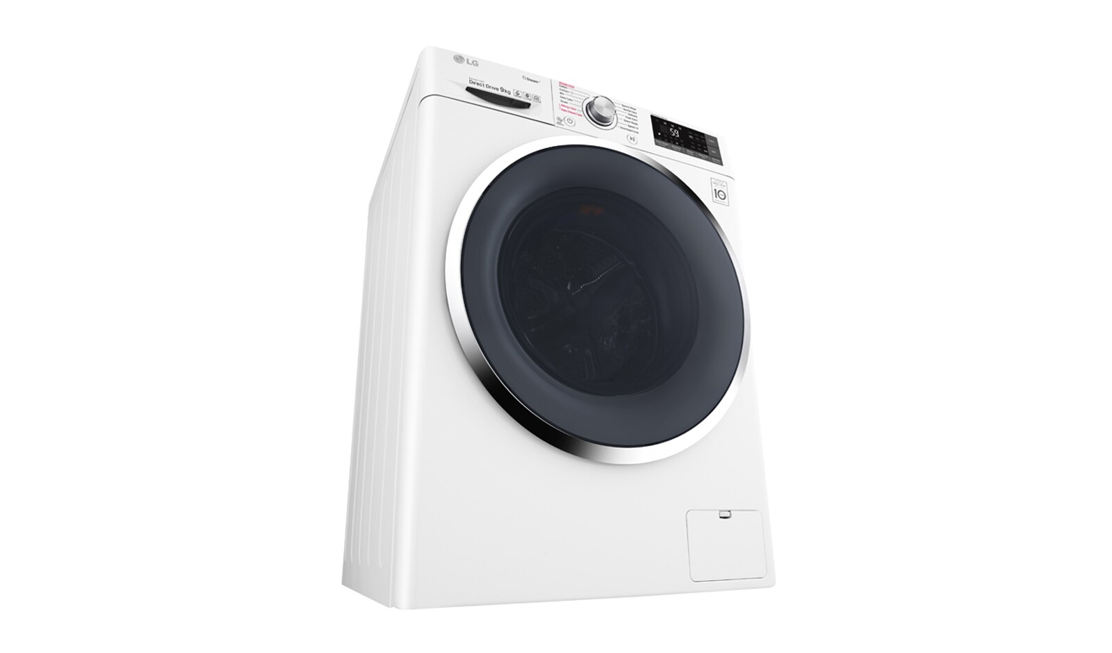 LG Mesin Cuci LG 9kg, Front Loading dengan Steam - Putih, FC1409S3W