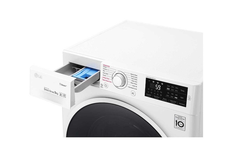 LG Mesin Cuci Front Loading, 9kg – SmartThinQ™ dengan WiFi, FC1409S4W