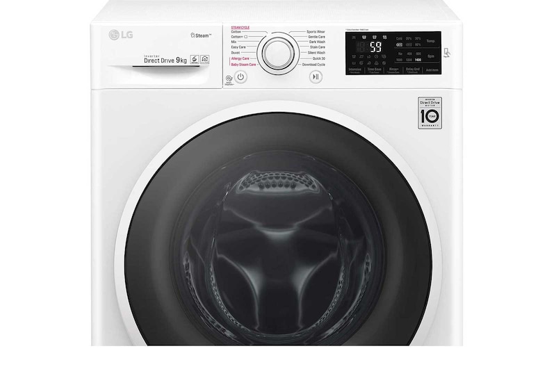 LG Mesin Cuci Front Loading, 9kg – SmartThinQ™ dengan WiFi, FC1409S4W
