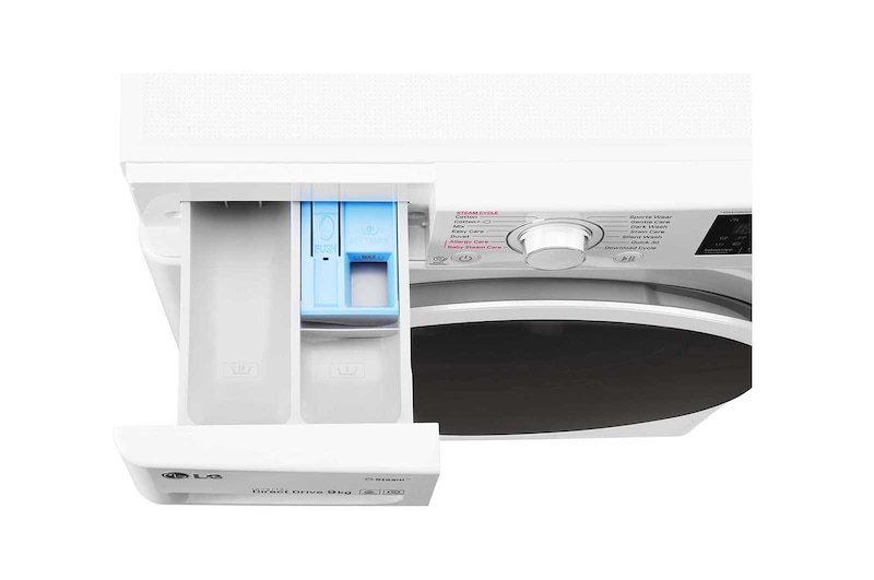 LG Mesin Cuci Front Loading, 9kg – SmartThinQ™ dengan WiFi, FC1409S4W