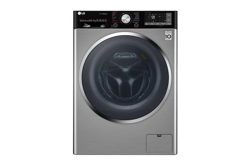 LG Mesin Cuci dan Pengering 10.5kg gross/ 7kg nett dengan Eco Hybrid dan TrueSteam™ - VCM, FC1450H1V