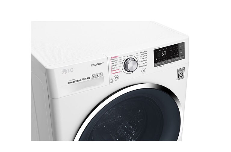 LG Mesin Cuci Front Loading, 10.5kg – SmartThinQ™ dengan WiFi, FC1450S2W
