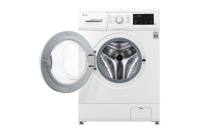 LG 7kg Front Loading Mesin Cuci AI DD™, FM1007N3W