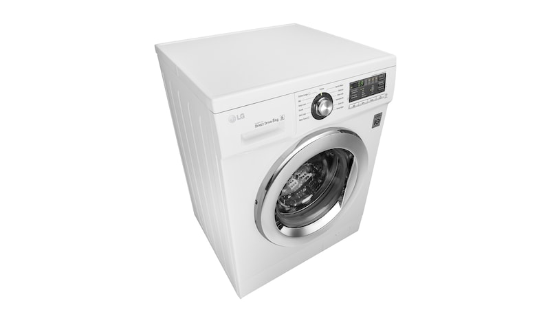 LG 8kg, Front Loading - 6Motion DD Motor, FM1281D6