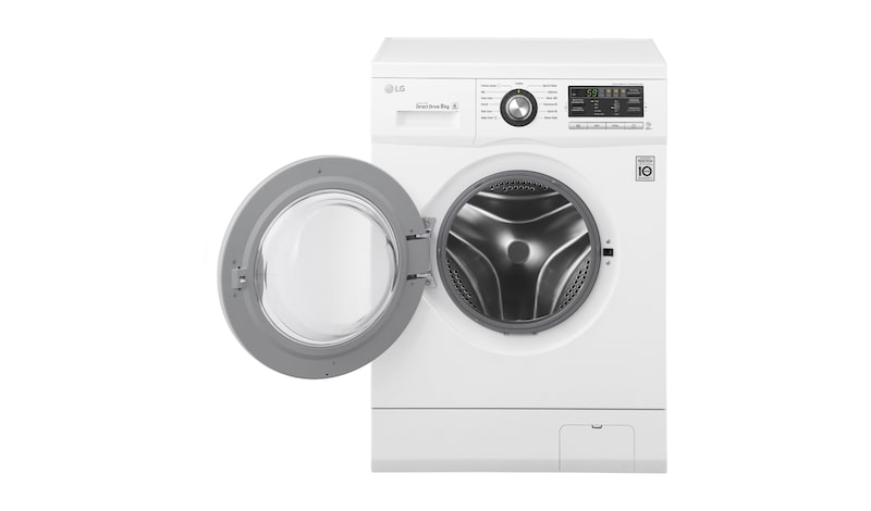 LG 8kg, Front Loading - 6Motion DD Motor, FM1281D6