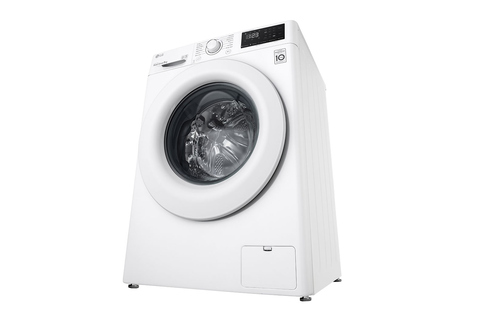 LG Mesin Cuci LG 9kg, Front Loading AI DD™ dengan Steam™, Smart Diagnosis™ - Putih, FV1209S5W