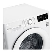 LG Mesin Cuci LG 9kg, Front Loading AI DD™ dengan Steam™, Smart Diagnosis™ - Putih, FV1209S5W