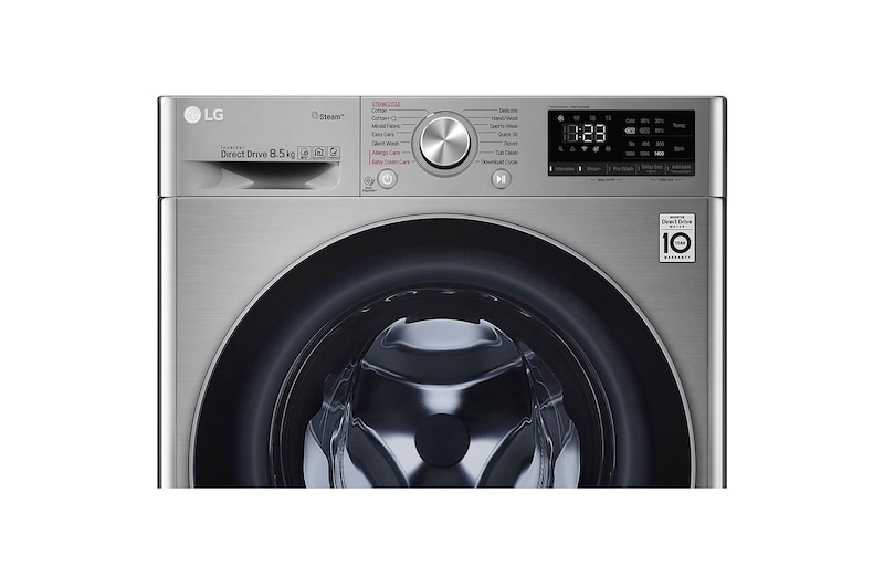 LG 8.5kg Front Loading Mesin Cuci AI DD™, FV1285S3VS