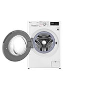 LG Mesin Cuci LG 8.5kg, Front Loading AI DD™ dengan Steam™, ThinQ™ dengan WiFi - Putih, FV1285S3WS