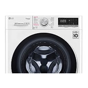 LG Mesin Cuci LG 8.5kg, Front Loading AI DD™ dengan Steam™, ThinQ™ dengan WiFi - Putih, FV1285S3WS
