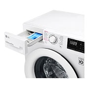 LG 8.5kg Front Loading Mesin Cuci AI DD™, FV1285S5WS