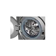 LG Mesin Cuci LG 9kg, Front Loading AI DD™ dengan TurboWash™ dan Steam, ThinQ™ dengan WiFi - Metalik, FV1409D3V