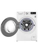 LG Mesin Cuci LG 9kg, Front Loading AI DD™ dengan TurboWash™ & Steam+™, ThinQ™ dengan WiFi - Putih, FV1409S3W