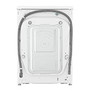LG Mesin Cuci LG 9kg, Front Loading AI DD™ dengan Steam+™ dan lifter stainless steel, ThinQ™ dengan WiFi - Putih, FV1409S4W