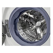 LG Mesin Cuci LG 9kg, Front Loading AI DD™ dengan Steam+™ dan lifter stainless steel, ThinQ™ dengan WiFi - Putih, FV1409S4W