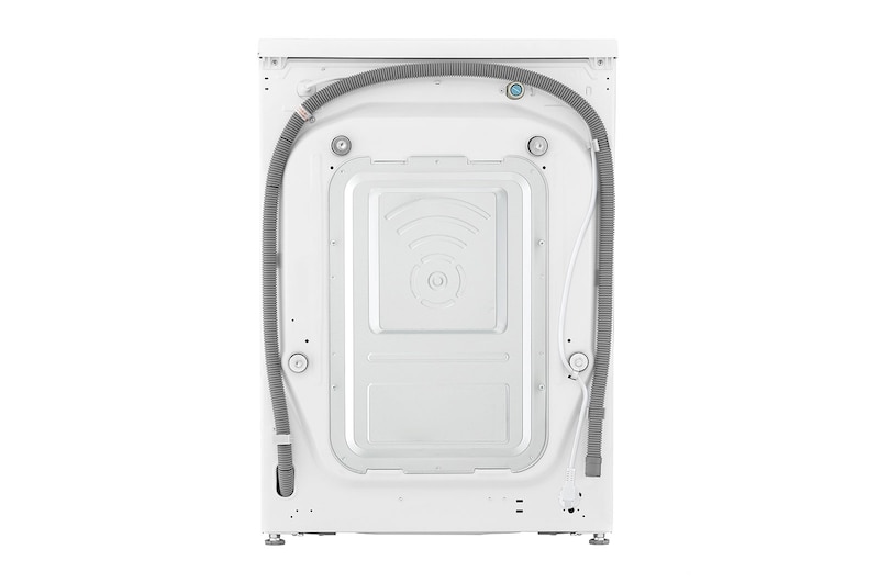 LG Mesin Cuci LG 9kg, Front Loading AI DD™ dengan Steam+™ dan lifter stainless steel, ThinQ™ dengan WiFi - Putih, FV1409S4W
