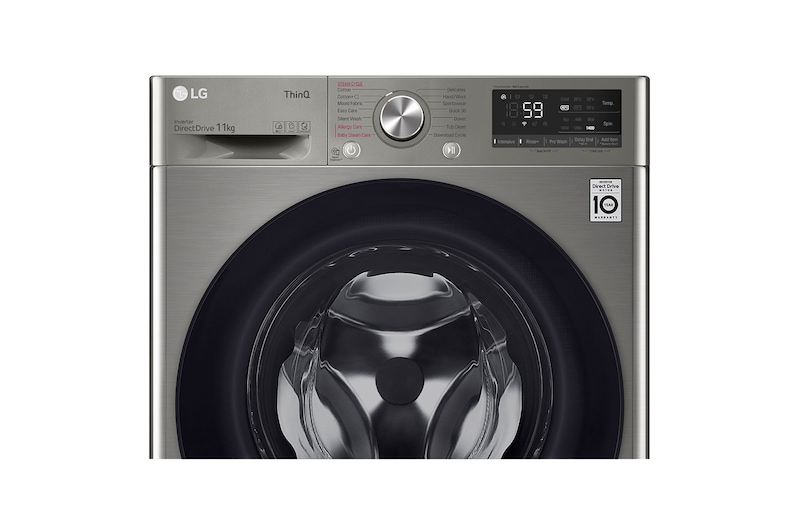 LG 11kg Front Loading Mesin Cuci AI DD™, FV1411S4PN