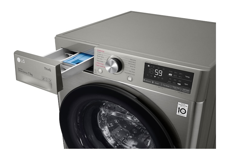 LG 11kg Front Loading Mesin Cuci AI DD™, FV1411S4PN