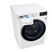 LG Mesin Cuci LG 11kg, Front Loading AI DD™ dengan Steam™ - Putih, FV1411S5WN