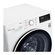 LG Mesin Cuci LG 11kg, Front Loading AI DD™ dengan Steam™ - Putih, FV1411S5WN