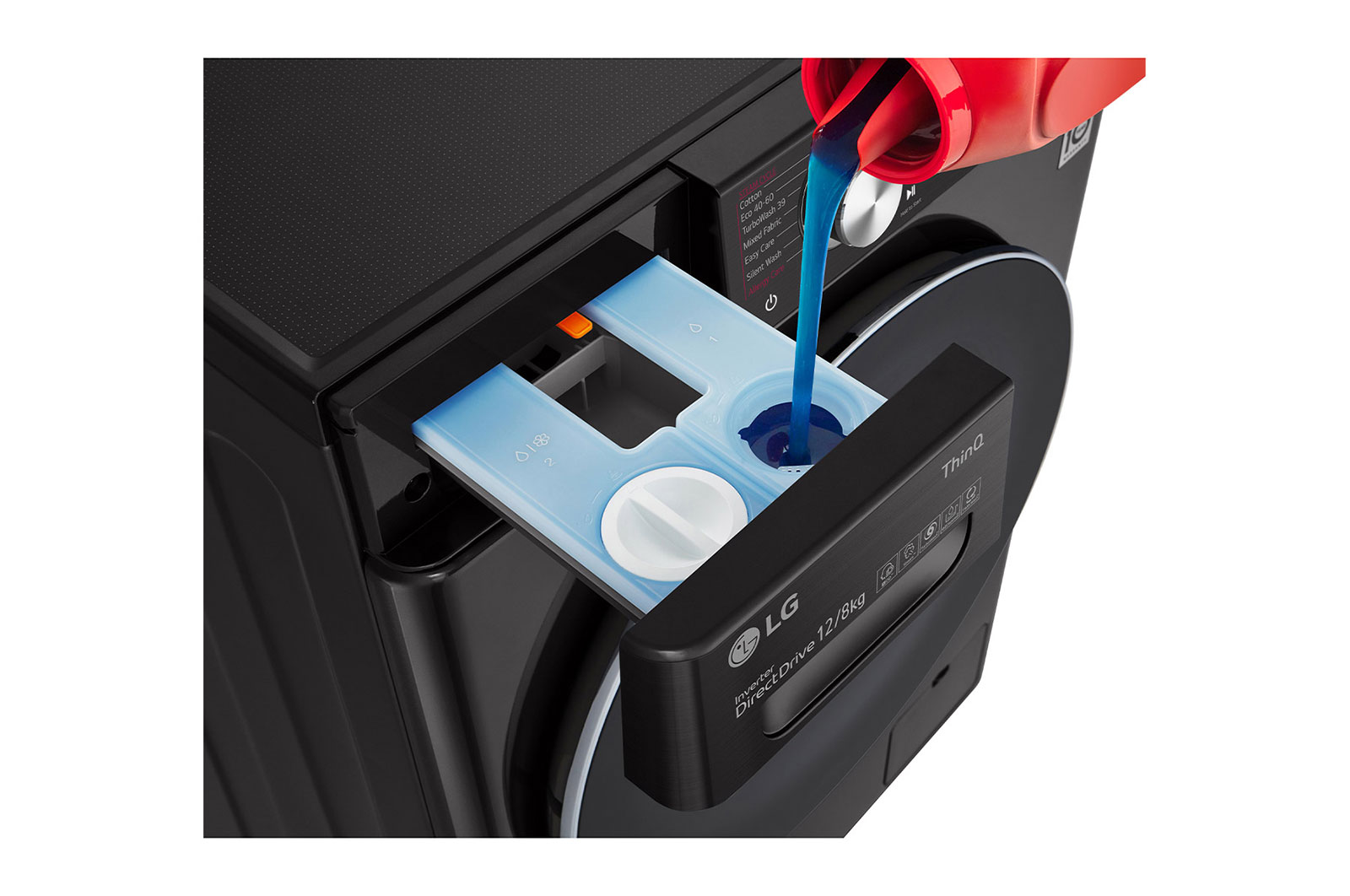 LG Mesin Cuci Pengering LG 13/8kg, AI Direct Drive Front Load  , FV1413H2BA
