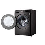 LG Mesin Cuci LG 10.5kg, Front Loading AI DD™ dengan TurboWash™ 360, ThinQ™ dengan WiFi - Premium Black Steel, FV1450H1B