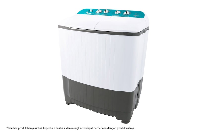 LG Mesin Cuci LG 7kg, 2 Tabung, P700N
