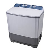 Tampak depan Mesin Cuci LG 7.5kg, 2 Tabung(P7500N)