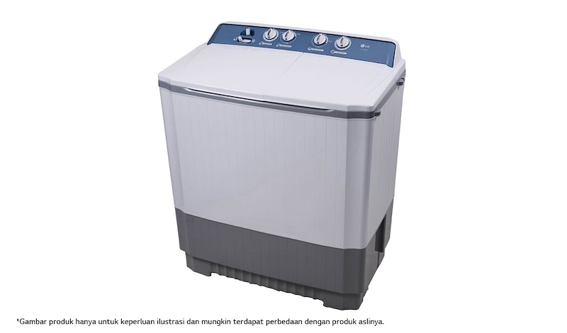 LG Mesin Cuci LG 7.5kg, 2 Tabung, P750N