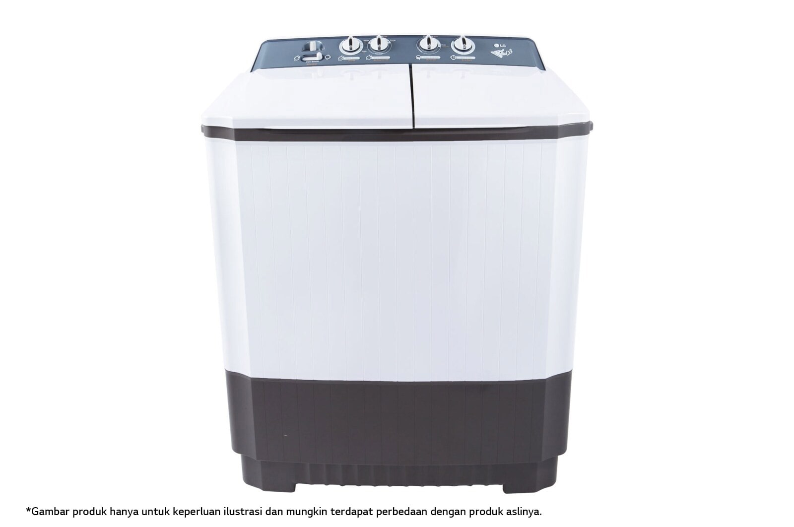 LG Mesin Cuci LG 8kg, 2 Tabung, P800N
