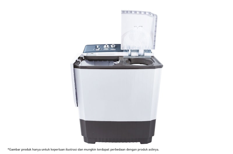 LG Mesin Cuci LG 8kg, 2 Tabung, P800N