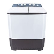Tampak depan Mesin Cuci LG 8.5kg, 2 Tabung(P8500R)