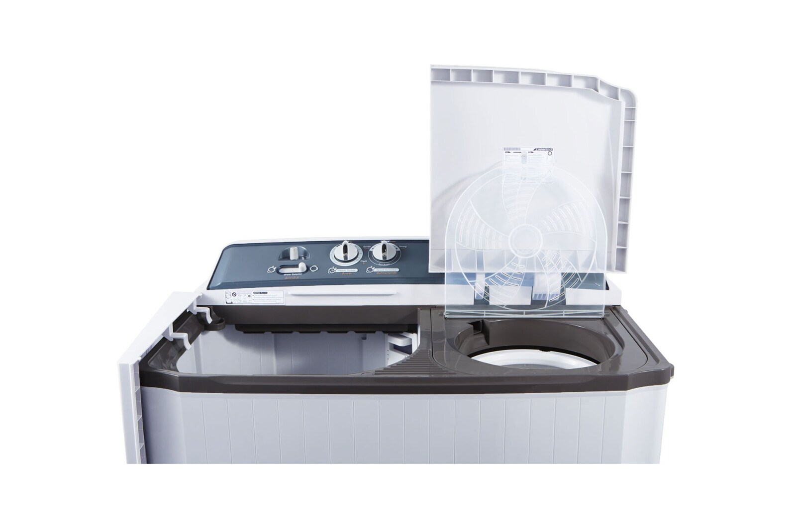 LG Mesin Cuci LG 8.5kg, 2 Tabung, P850R