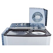LG Mesin Cuci LG 9kg, 2 Tabung, P905R