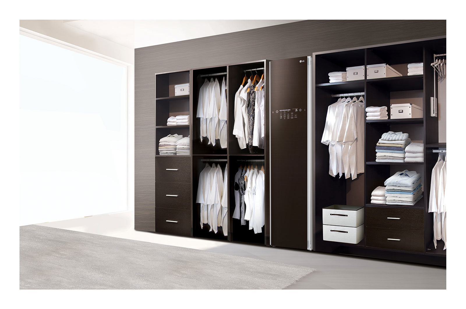 LG Styler - Steam Clothing Care dengan TrueSteam™& ThinQ dengan WiFi, S3RF