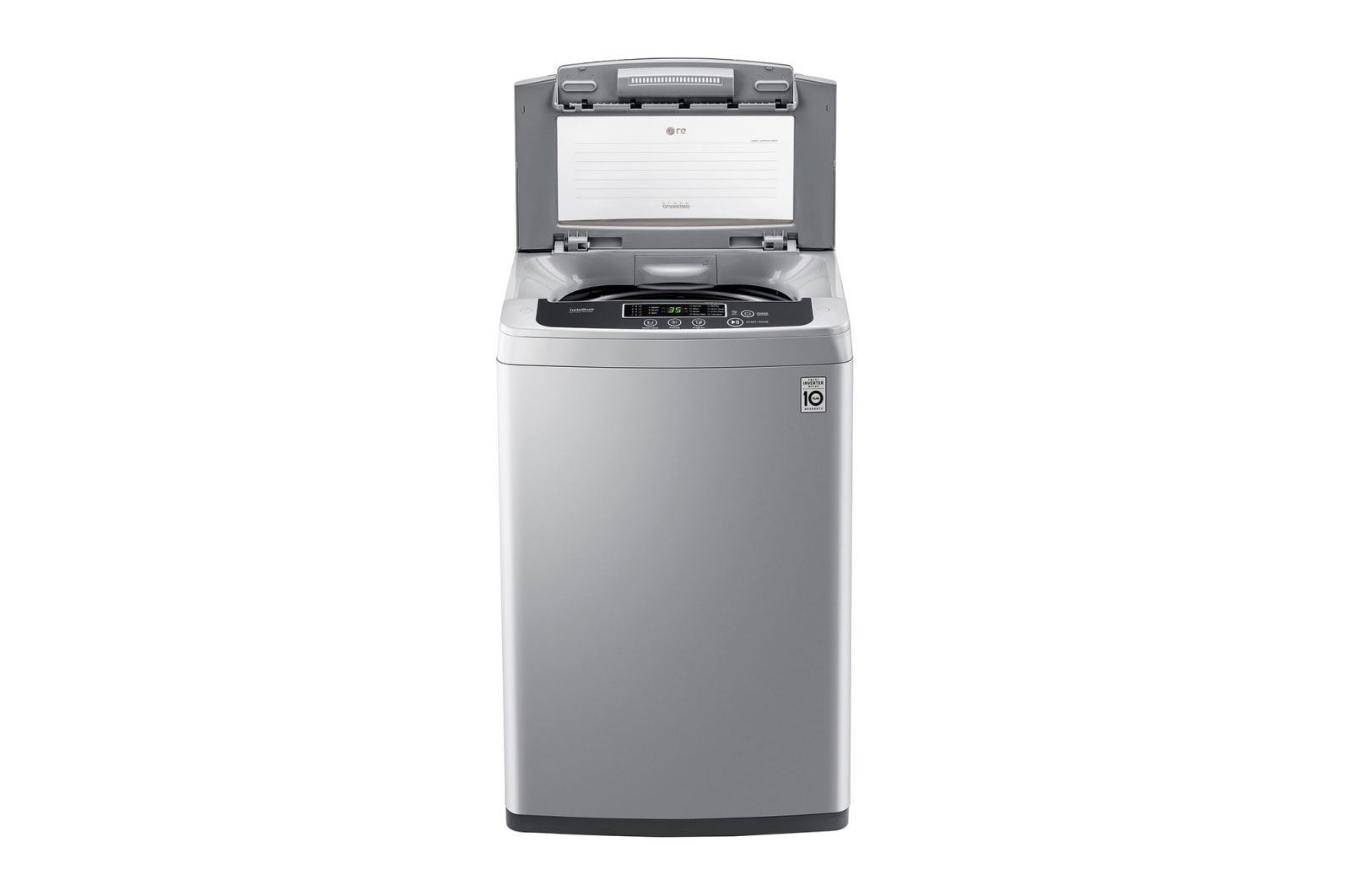 LG Mesin Cuci LG 7kg, Top Loading - Smart Inverter dengan Smart Motion, T2107VSPCK