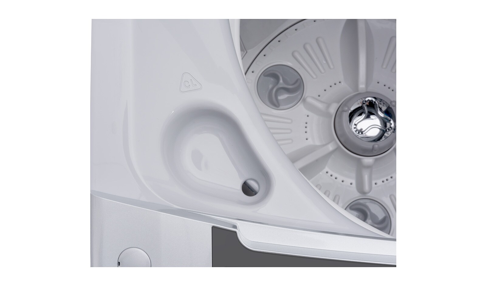 LG Mesin Cuci LG 7kg, Top Loading - Smart Inverter dengan Smart Diagnosis™, T2107VSPM1