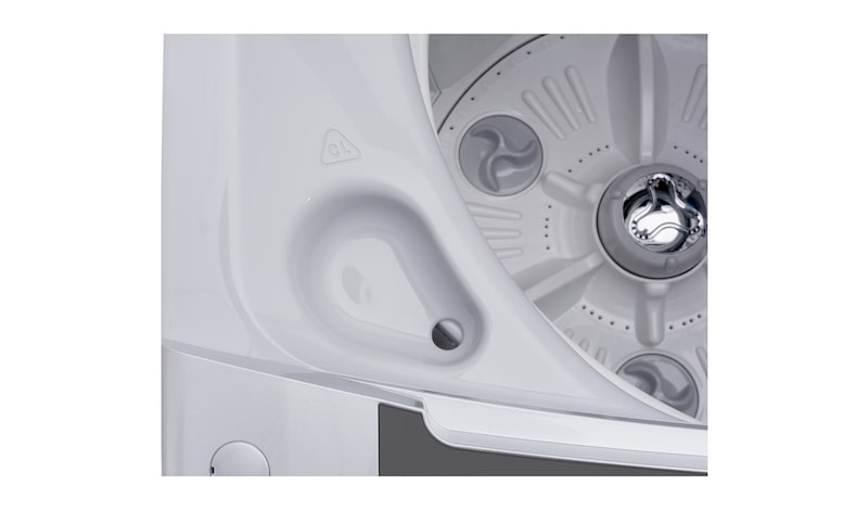 LG Mesin Cuci LG 7kg, Top Loading - Smart Inverter dengan Smart Diagnosis™, T2107VSPM1